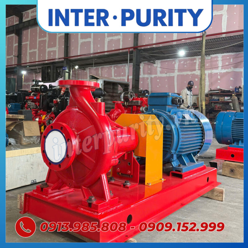 Máy bơm ly tâm trục rời 132KW 180HP INTER-PURITY CA125-315/132