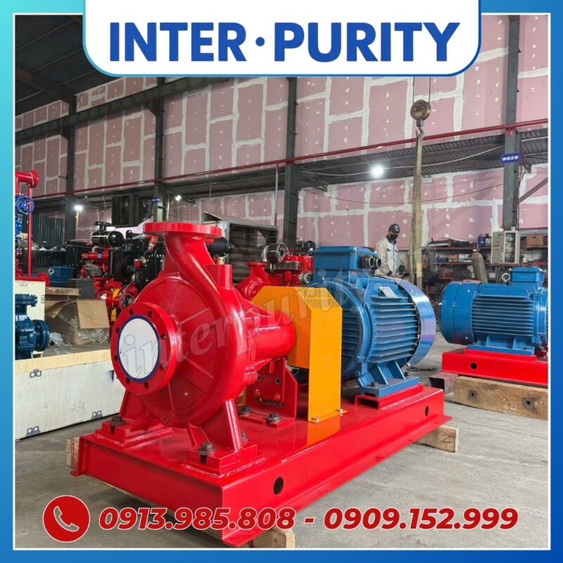 Máy bơm ly tâm trục rời 55KW 75HP INTER-PURITY CA80-315/55
