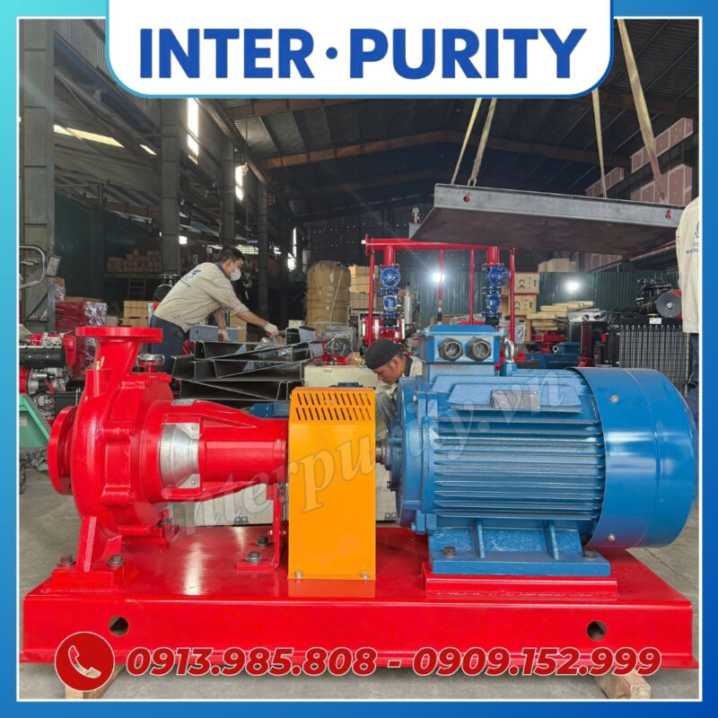 Máy bơm ly tâm trục rời 55KW 75HP INTER-PURITY CA80-315/55