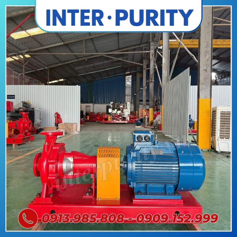 Máy bơm ly tâm trục rời 55KW 75HP INTER-PURITY CA80-315/55