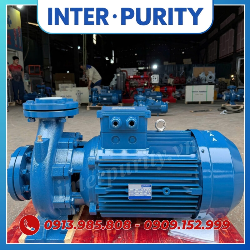 Máy bơm công nghiệp 11KW INTER-PURITY CM65-160B 15HP