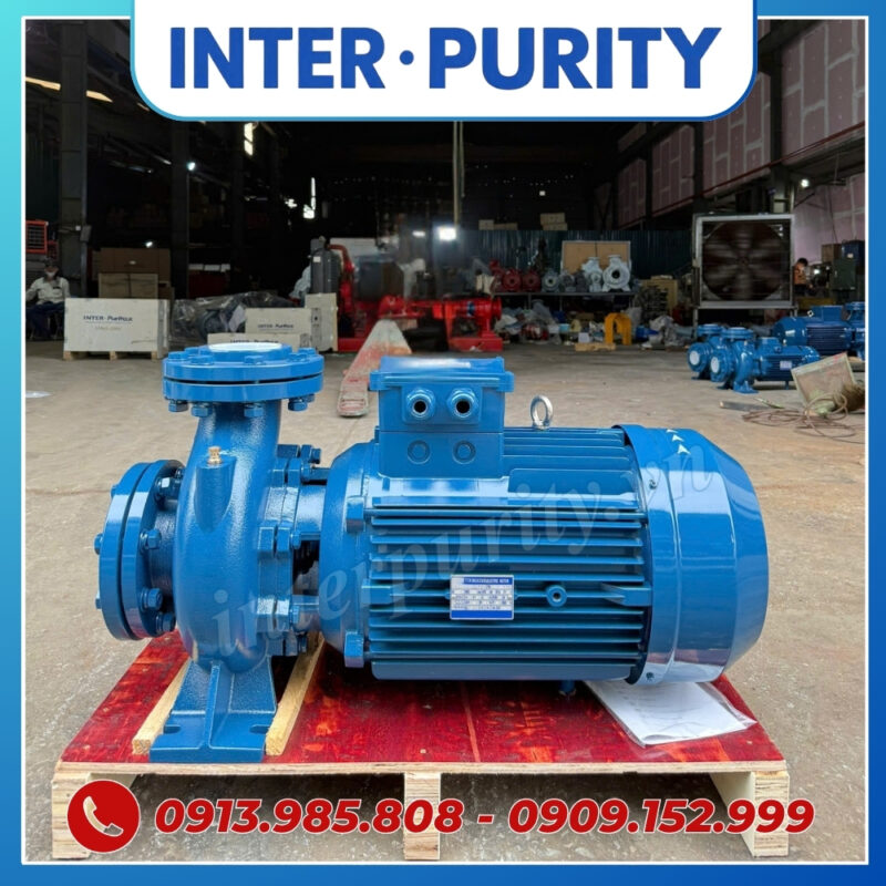Máy bơm chữa cháy chạy điện 15KW 20HP INTER-PURITY CM65-160A
