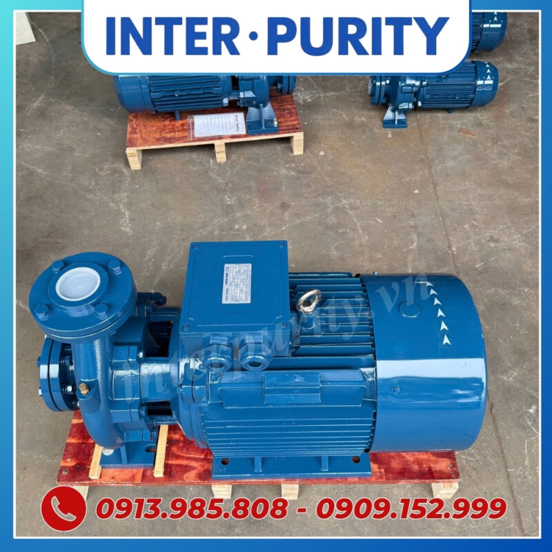 Máy bơm cứu hỏa động cơ điện 30KW 40HP INTER-PURITY CM65-250B
