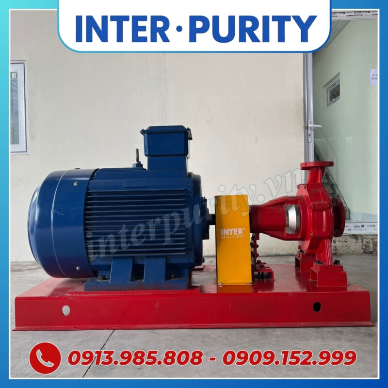 Máy bơm ly tâm trục rời 132KW 180HP INTER-PURITY CA125-315/132