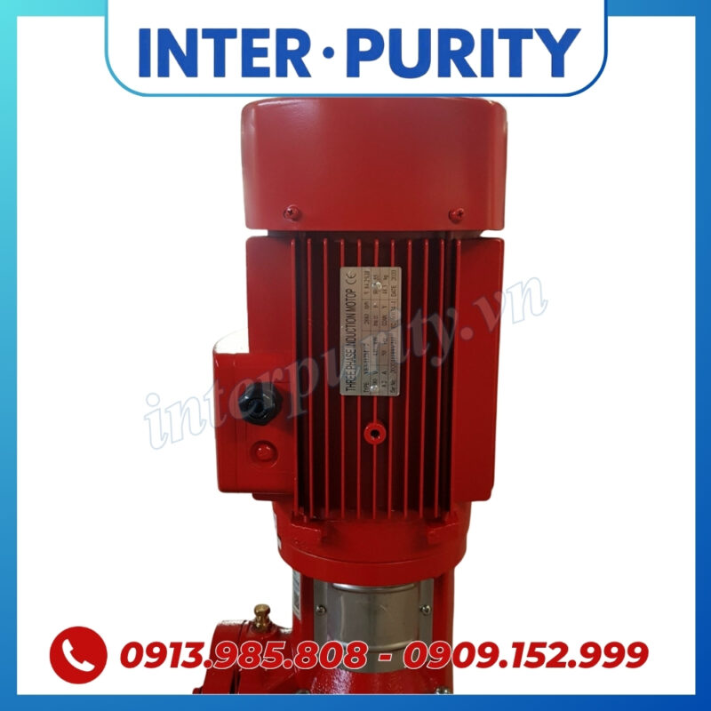 Máy bơm trục đứng 3KW INTER-PURITY PV 8×12/4 4HP