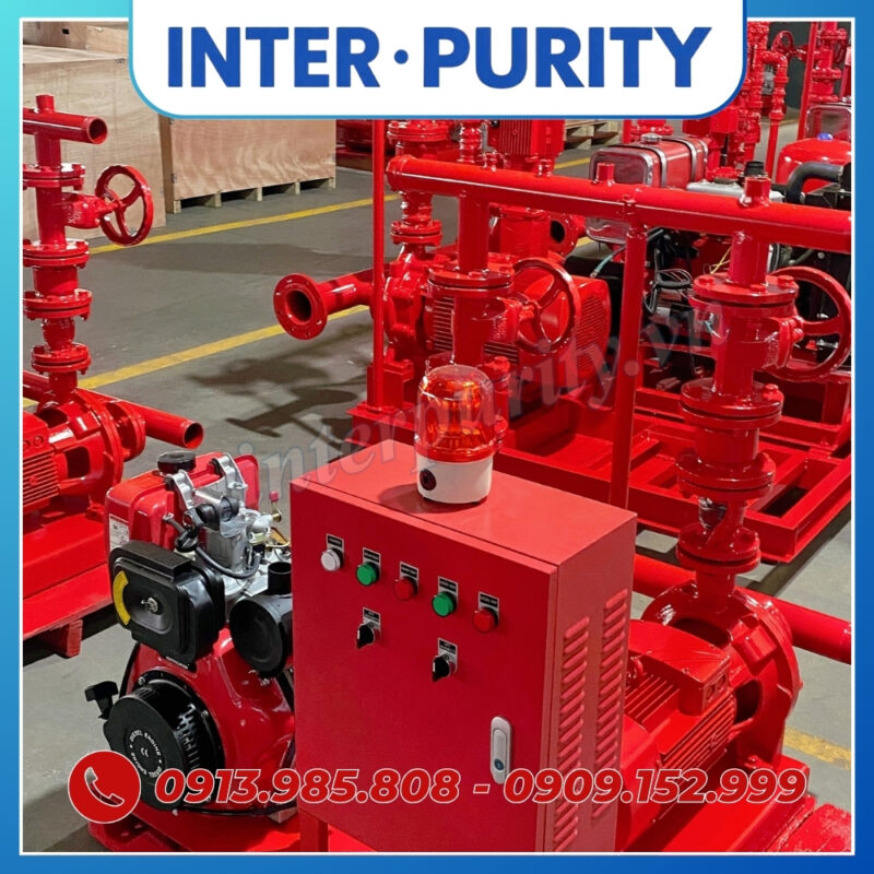 Hệ thống máy bơm chữa cháy INTER-PURITY PEDJ