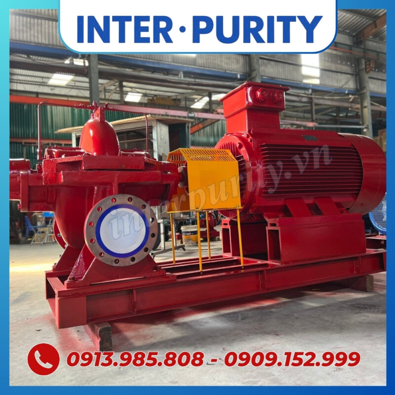 Bơm ly tâm trục ngang 2 cửa hút INTER-PURITY PSC 100-310