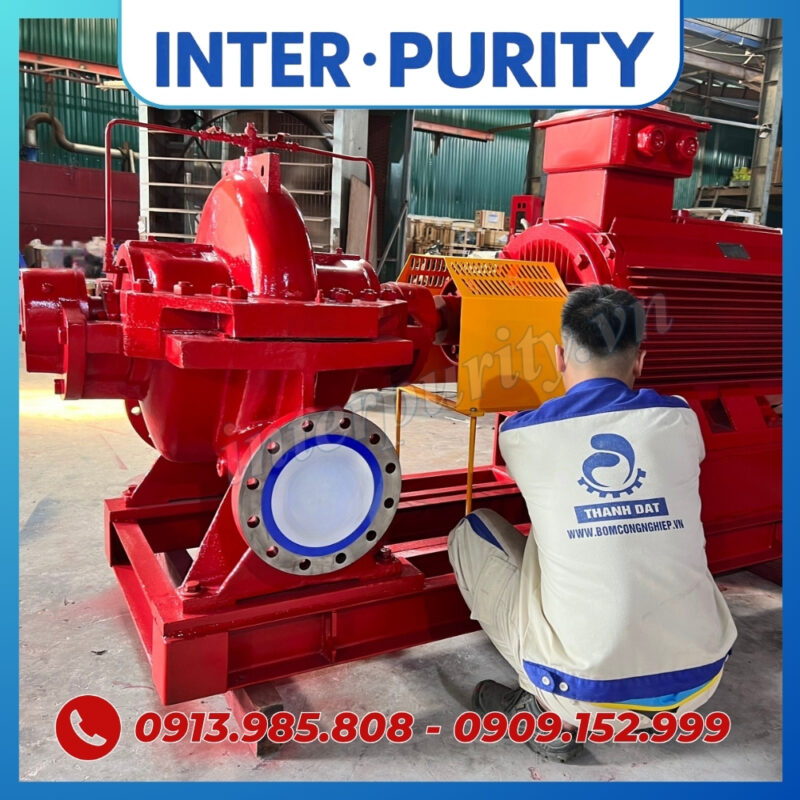 Bơm trục ngang 2 cửa hút INTER-PURITY PSC 125-290