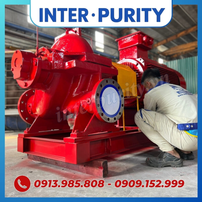 Bơm ly tâm trục ngang 2 cửa hút INTER-PURITY PSC 100-310