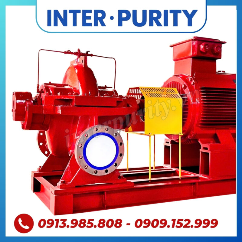 Máy bơm trục ngang 2 cửa hút INTER-PURITY PSC 125-230