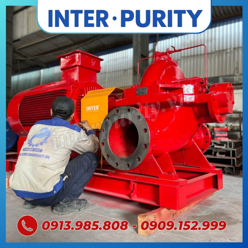 Bơm ly tâm trục ngang 2 cửa hút INTER-PURITY PSC 100-310