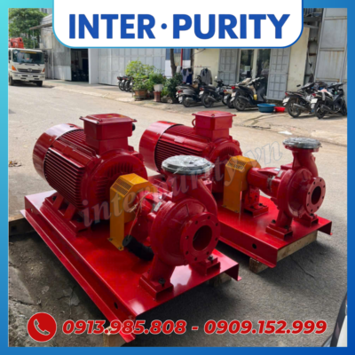 Bơm chữa cháy cháy điện 132KW 180HP INTER-PURITY CA125-315/132