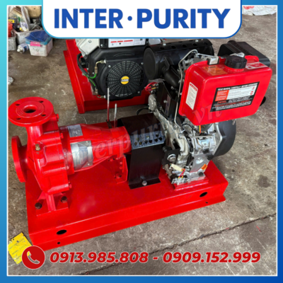 Máy bơm chữa cháy diesel 7.5KW 10HP INTER-PURITY CA40-200A