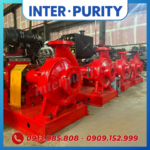 Máy bơm cứu hỏa diesel  75HP 55KW INTER-PURITY CA100-315/55