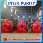 Bơm chữa cháy diesel 75KW 100HP INTER-PURITY CA100-315/75