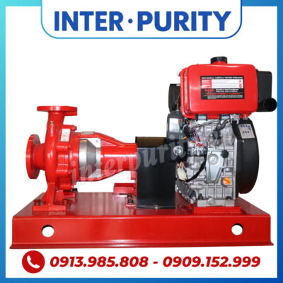 Máy bơm cứu hỏa diesel 11KW 15HP INTER-PURITY CA40-250B