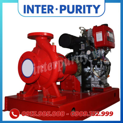 Máy bơm phòng cháy diesel 15HP 11KW INTER-PURITY CA50-200B
