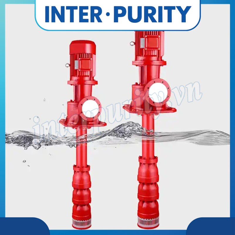Bơm chữa cháy turbine trục đứng 75KW 100HP INTER-PURITY XBD