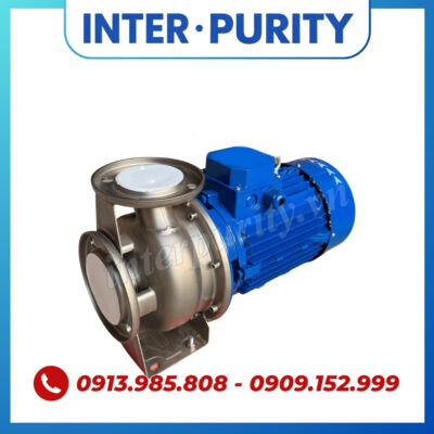 Máy bơm ly tâm đầu inox INTER-PURITY PZ 32-160/11 1.1KW 1.5HP