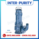 Máy bơm nước thải 1.1KW 1.5HP INTER-PURITY WQ
