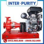Máy bơm chữa cháy chạy dầu diesel 15KW 20HP INTER-PURITY CA50-250C