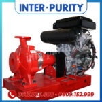 Máy bơm chữa cháy chạy dầu diesel 15KW 20HP INTER-PURITY CA50-250C