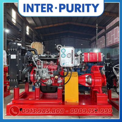 Bơm chữa cháy diesel 22KW 30HP INTER-PURITY CA50-250A
